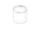 DORNBRACHT-Luftsprudler-Kopfstueck-ERSATZTEILE-90120802000-D-26-x-32-mm-8-l-min-Chrom-90120802000-00 gallery number 1